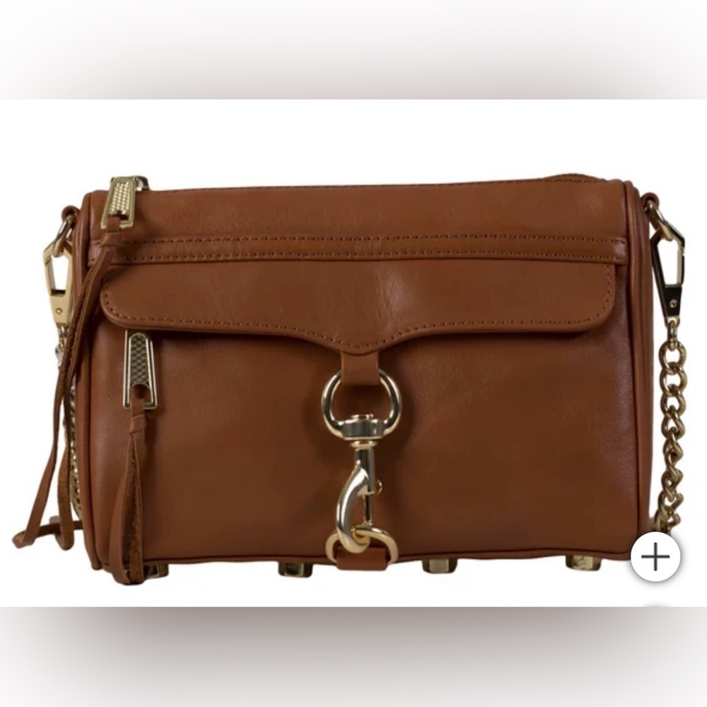 Rebecca Minkoff Almond Leather Crossbody Bag